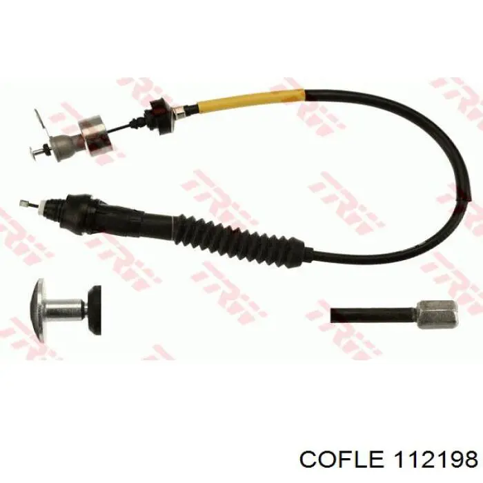 Cable de embrague COFLE 112198