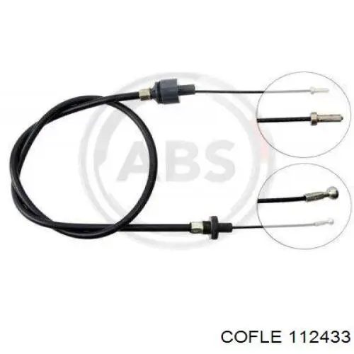 8AK355700561 HELLA cable de embrague