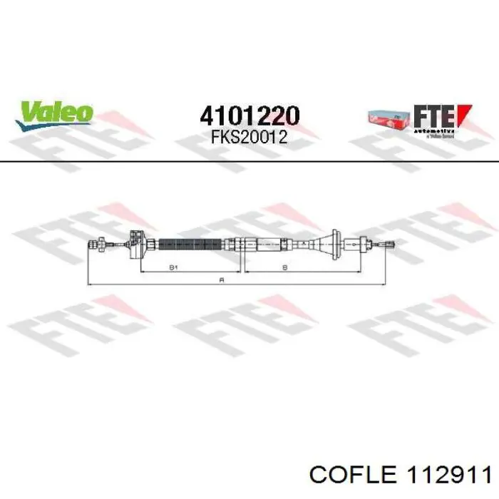 41.0157 Adriauto cable de embrague