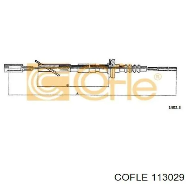 Comprar E074396 Peugeot/Citroen Cable de embrague