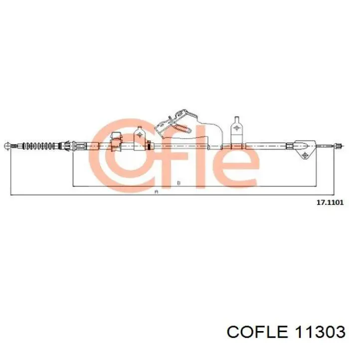 Cable de embrague 502009 Beca Cables