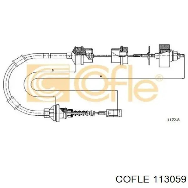 Cable de embrague 3074600285 Sachs