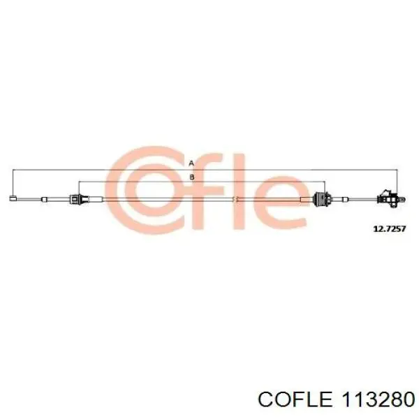 Cables de caja de cambios 2002270 Beca Cables