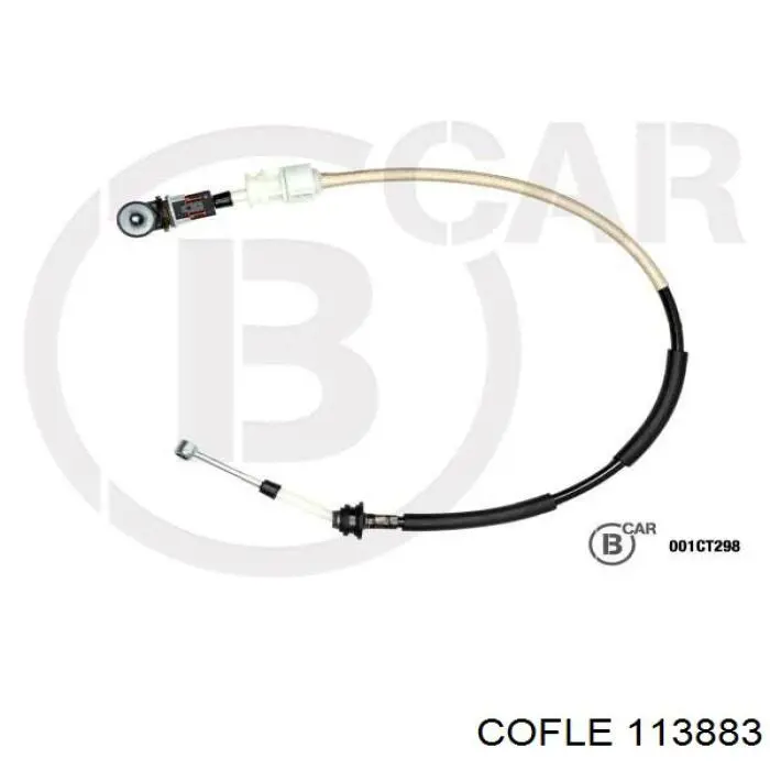 001CT298 B CAR cable de caja de cambios