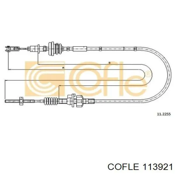 Cable embrague Kamoka LC010