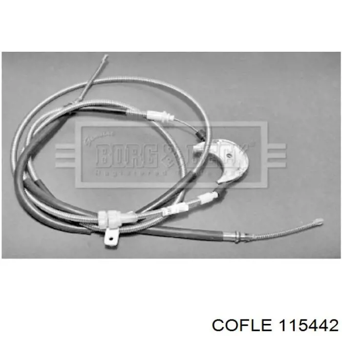 11.5442 Cofle cable de freno de mano trasero derecho/izquierdo