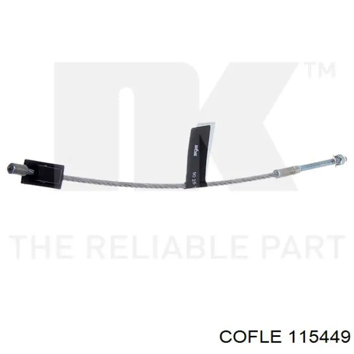 K12001 ABS Cable de freno de mano delantero 