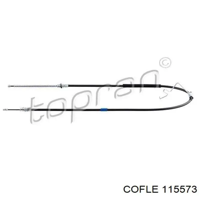 115573 Cofle cable de freno de mano trasero izquierdo