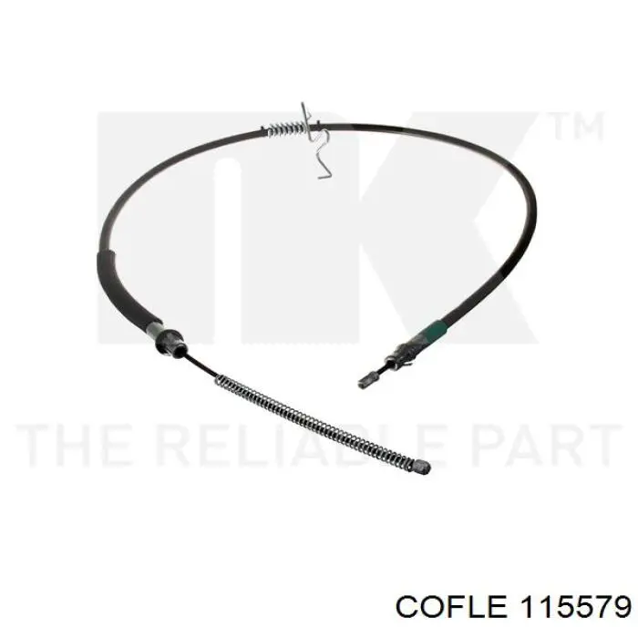 115579 Cofle cable de freno de mano trasero izquierdo