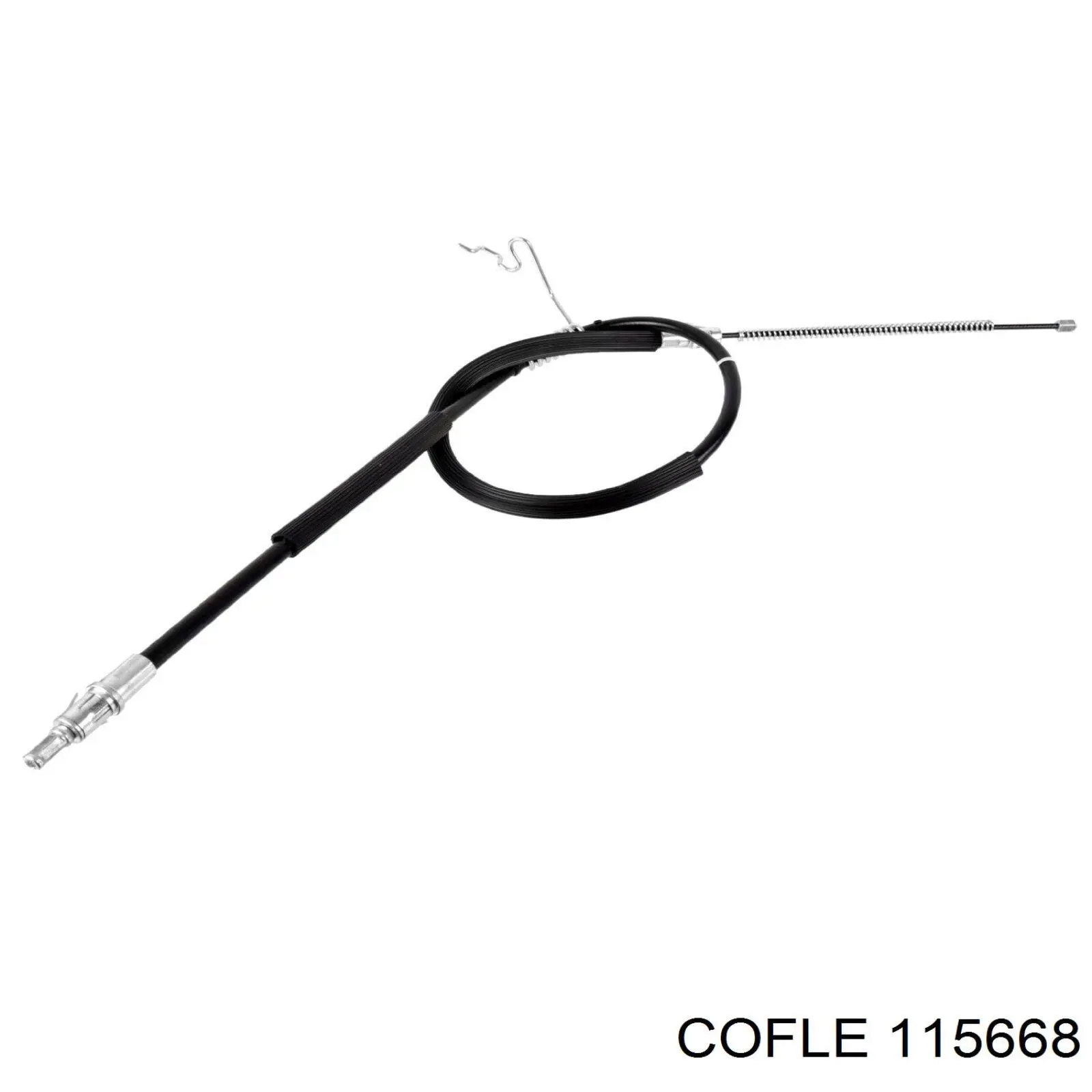 11.5668 Cofle cable de freno de mano trasero derecho