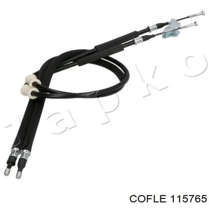 0522450 Opel cable de freno de mano trasero derecho/izquierdo