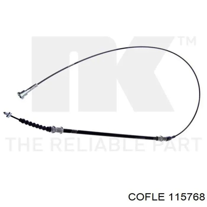 11.5768 Cofle cable de freno de mano trasero derecho