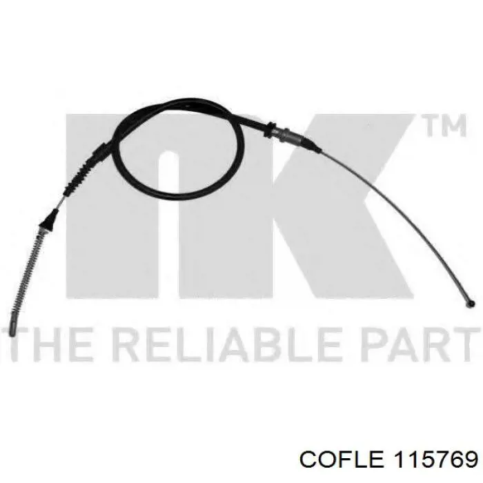 33.0290 Adriauto cable de freno de mano trasero izquierdo