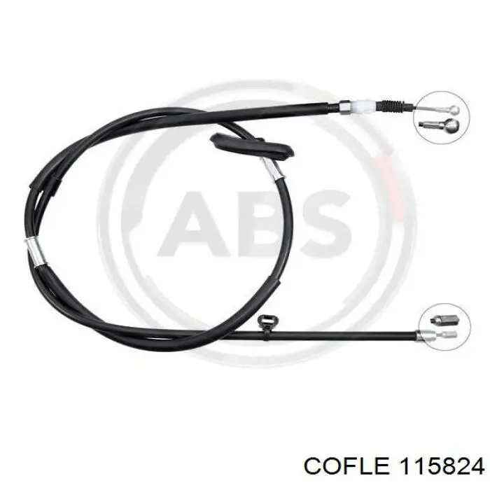 11.5824 Cofle cable de freno de mano trasero derecho/izquierdo