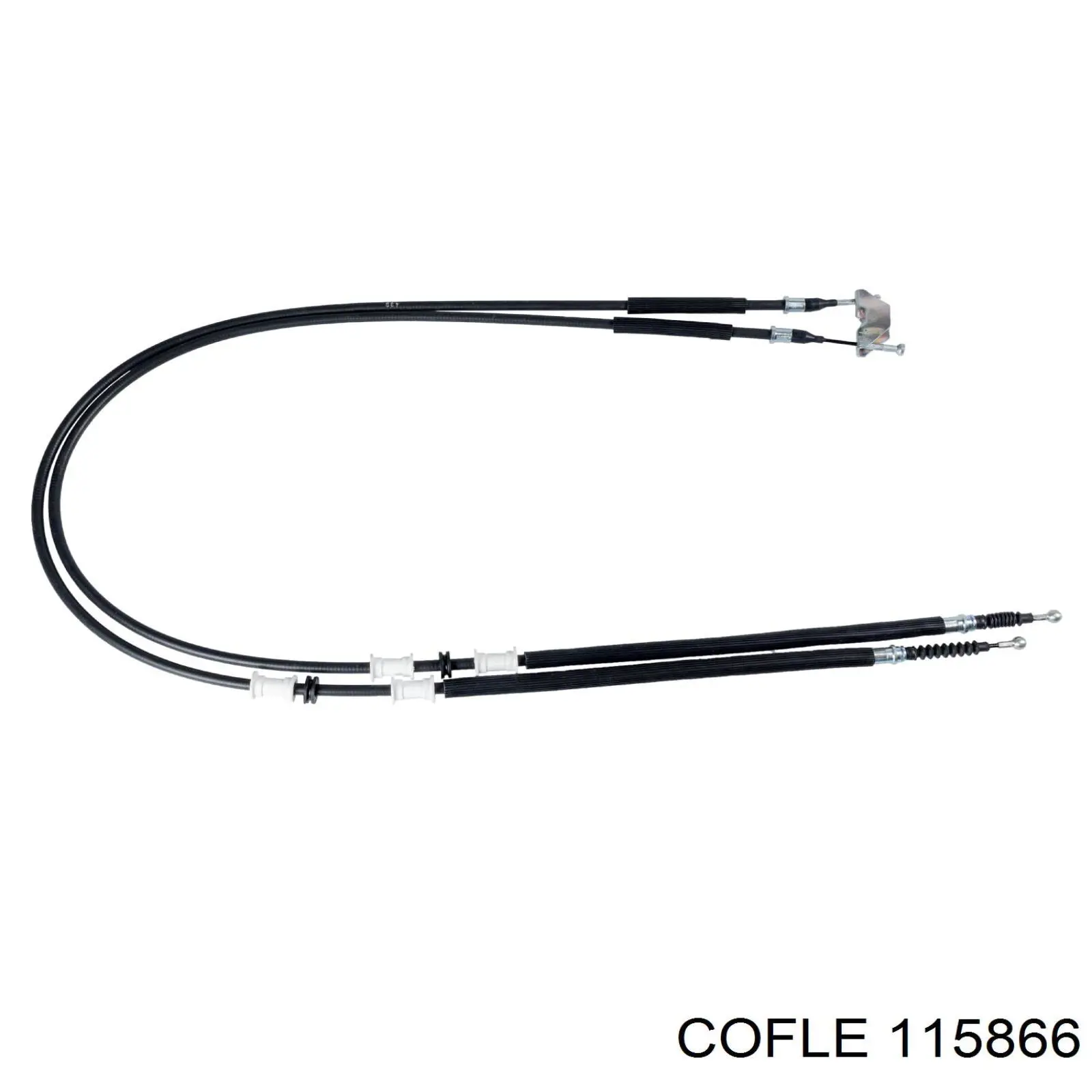 11.5866 Cofle cable de freno de mano trasero derecho/izquierdo