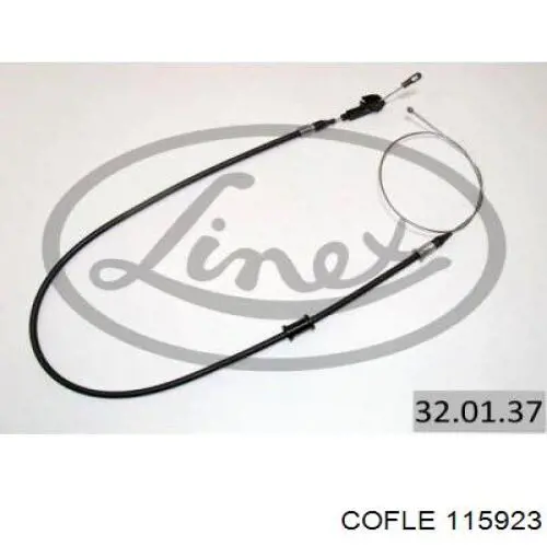 90334821 General Motors Cable de freno de mano trasero derecho