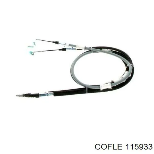 115933 Cofle cable de freno de mano trasero derecho/izquierdo