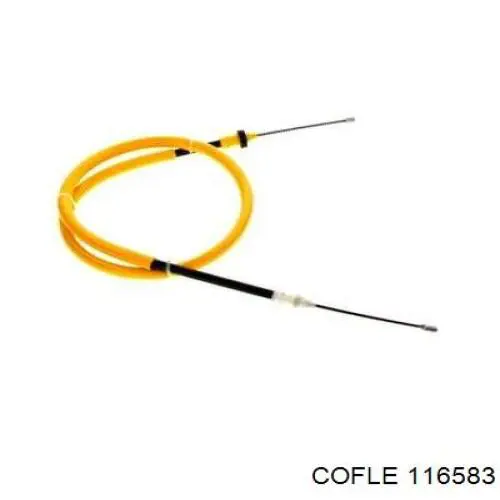 11.6583 Cofle cable de freno de mano trasero derecho