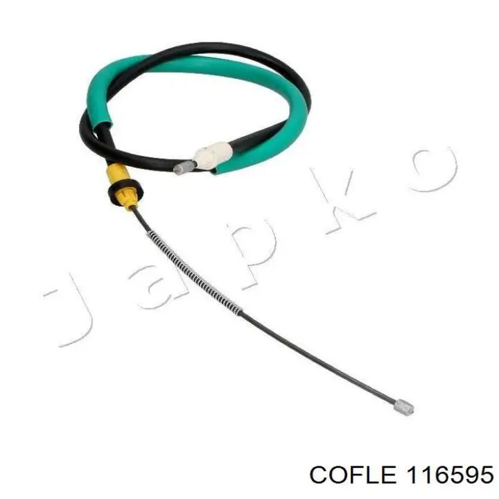 11.6595 Cofle cable de freno de mano trasero derecho