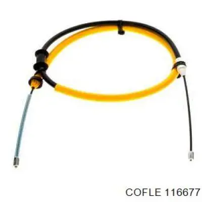 11.6677 Cofle cable de freno de mano trasero izquierdo