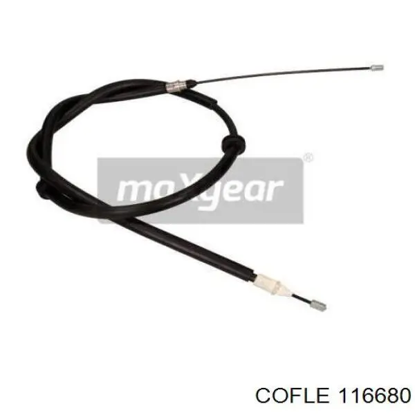 116680 Cofle cable de freno de mano trasero izquierdo
