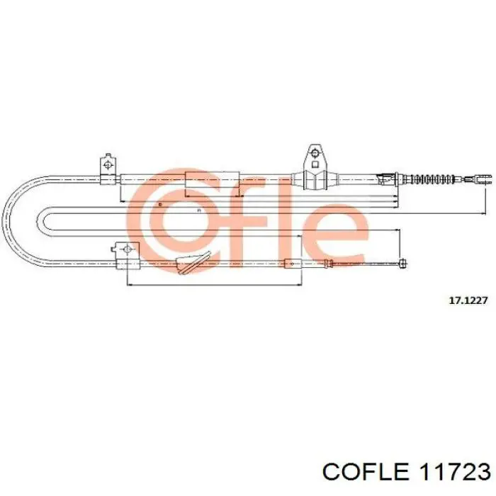 11723 Cofle cable de embrague