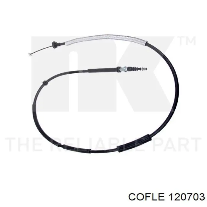 0046819335 Fiat/Alfa/Lancia Cable de freno de mano trasero izquierdo