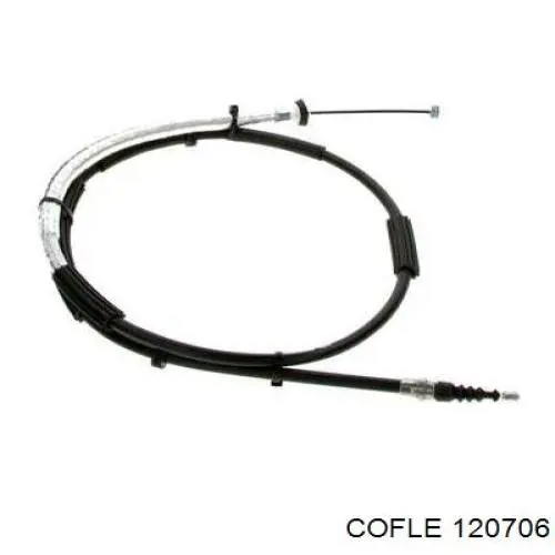 12.0706 Cofle cable de freno de mano trasero derecho