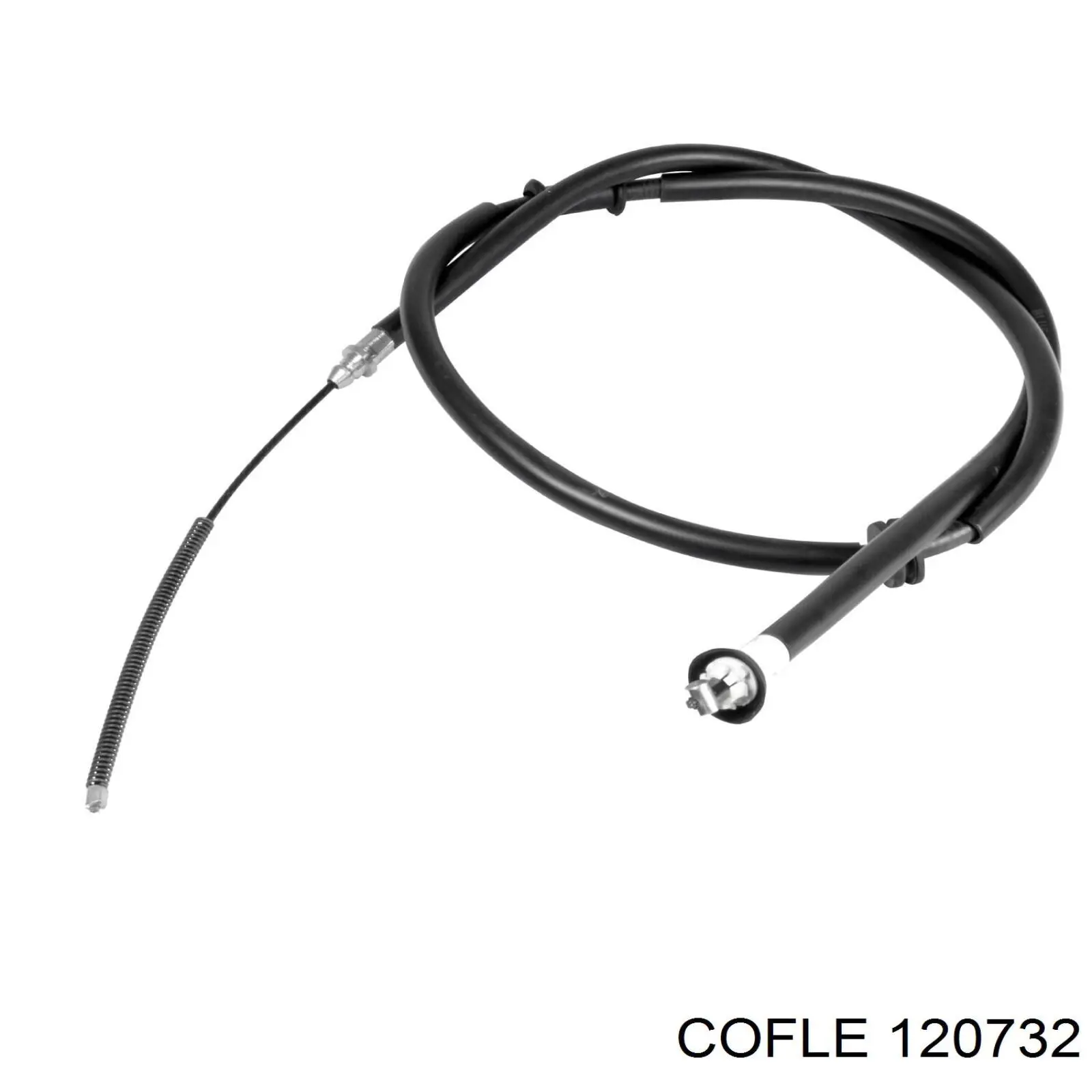 Cable de freno de mano trasero derecho para Fiat Qubo (255)