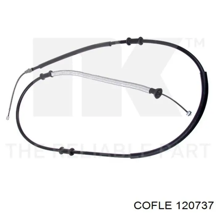 120737 Cofle cable de freno de mano trasero izquierdo