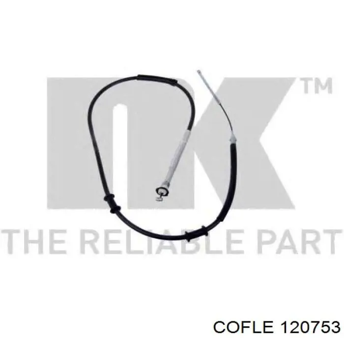 Cable de freno de mano trasero izquierdo 1987482582 Bosch