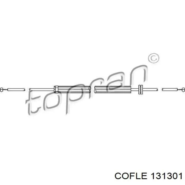 Cable de apertura de capó del motor para BMW 3 (E36)