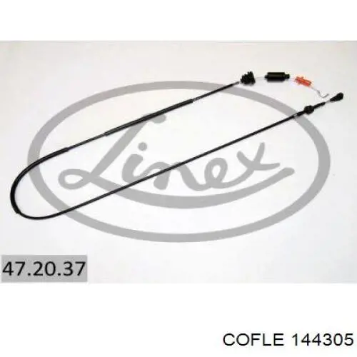 Cable del acelerador Volkswagen Transporter T4 (70XA)