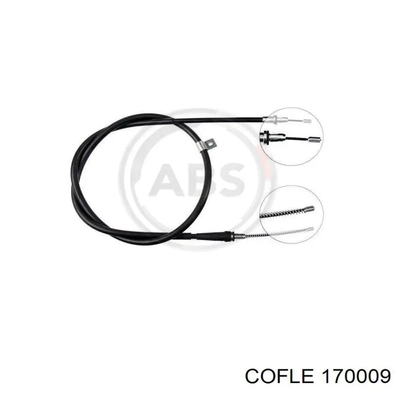 Comprar 365309U00A Nissan/Infiniti Cable de freno de mano trasero derecho