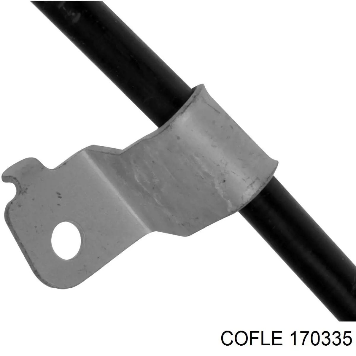 17.0335 Cofle cable de freno de mano trasero izquierdo