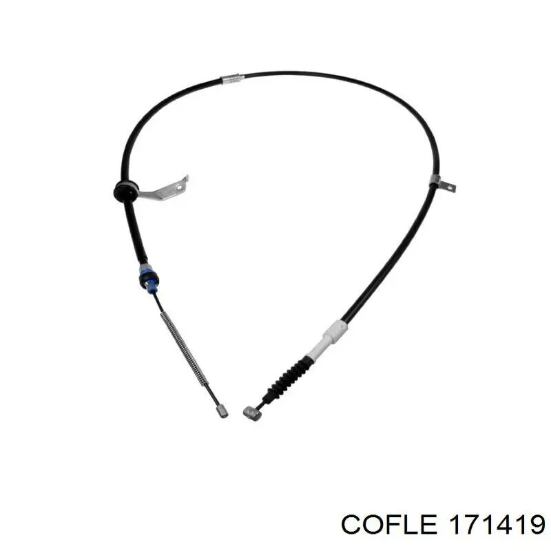 Cable de freno de mano trasero derecho Linex 440185