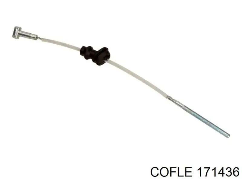 17.1436 Cofle cable de freno de mano trasero izquierdo