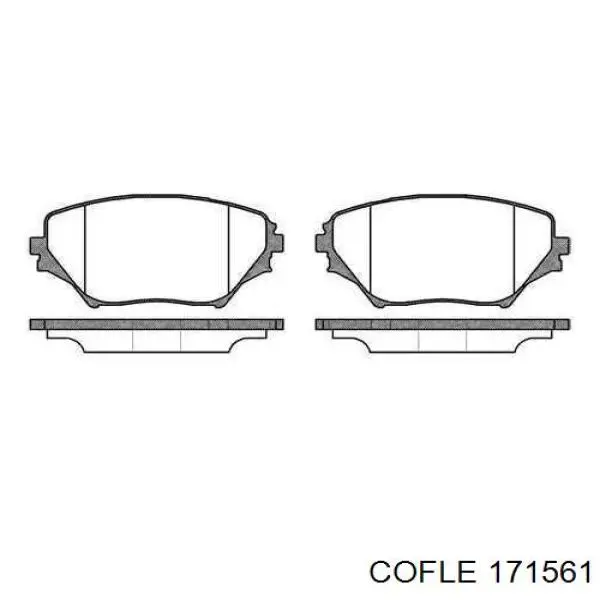 171561 Cofle cable de freno de mano trasero derecho