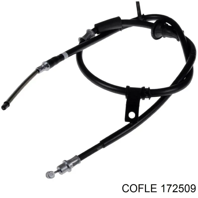 17.2509 Cofle cable de freno de mano trasero izquierdo