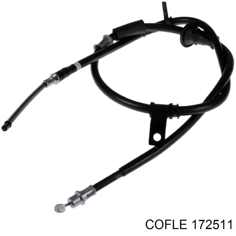 172511 Cofle cable de freno de mano trasero izquierdo