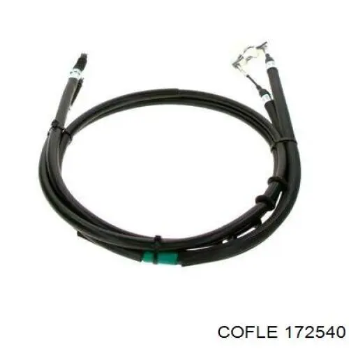 17.2540 Cofle cable de freno de mano trasero izquierdo