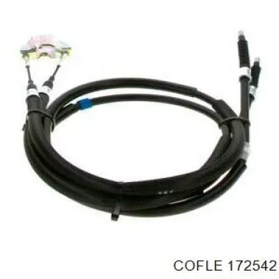 100227 Adriauto Cable de freno de mano trasero izquierdo