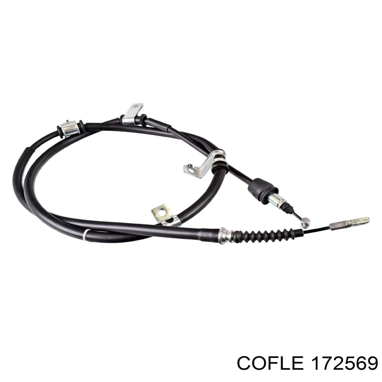 17.2569 Cofle cable de freno de mano trasero derecho