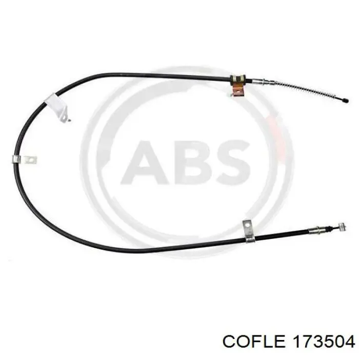 173504 Cofle cable de freno de mano trasero izquierdo