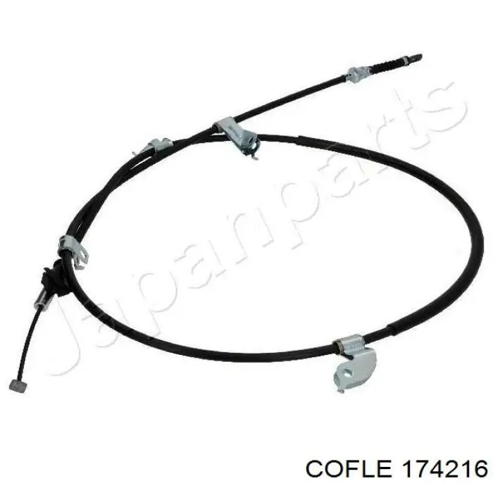 17.4216 Cofle cable de freno de mano trasero derecho