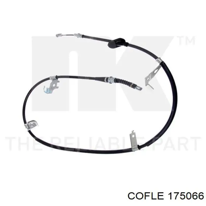 17.5066 Cofle cable de freno de mano trasero derecho