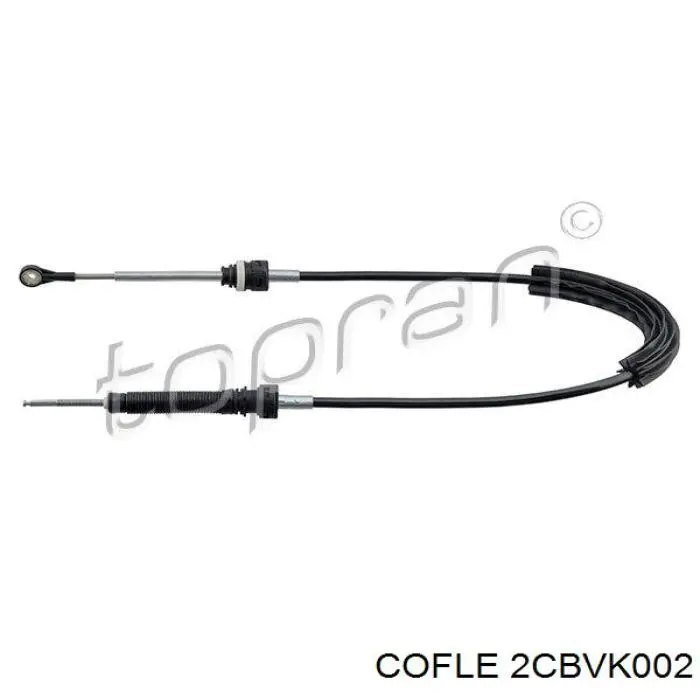 001VW340 B CAR cable de accionamiento, caja de cambios (selección de marcha)