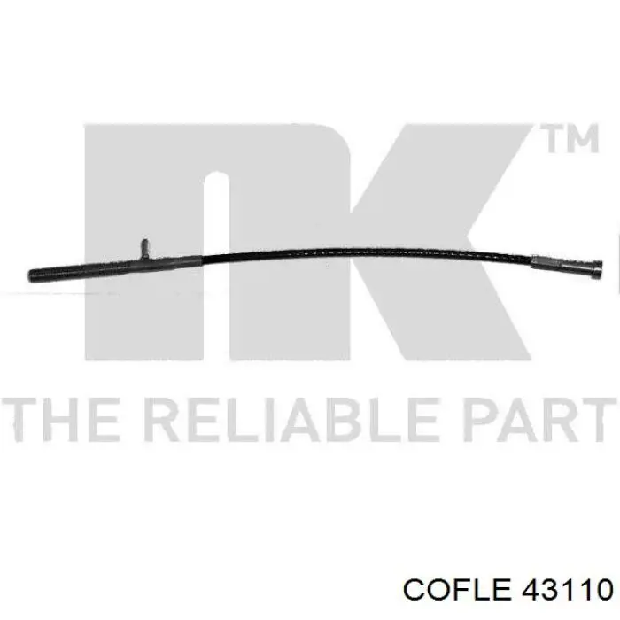 43110 Cofle cable de freno de mano delantero