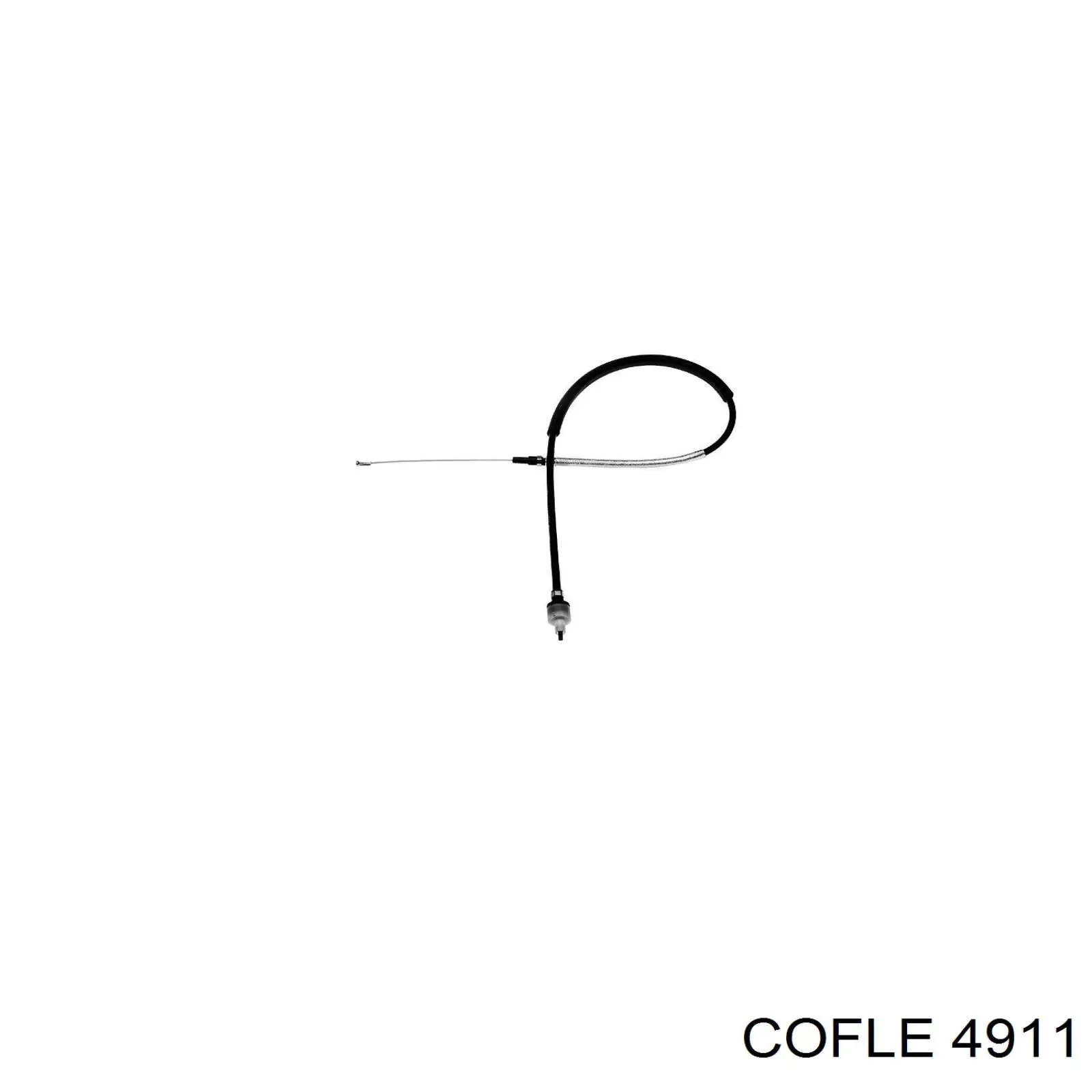 4911 Cofle cable de freno de mano delantero