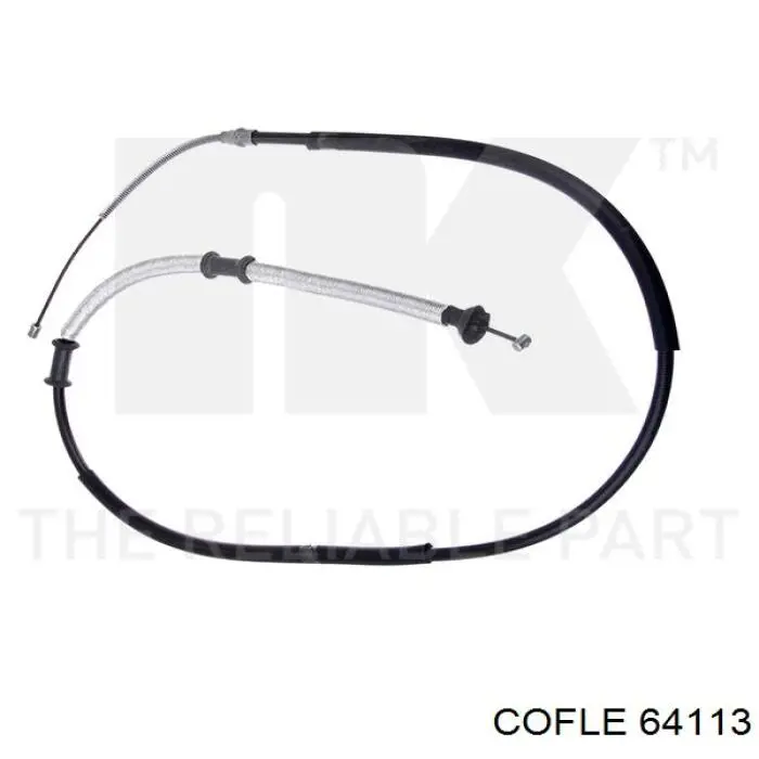 64113 Cofle cable de freno de mano trasero izquierdo